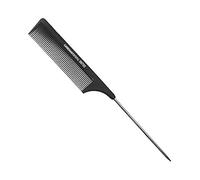Generic Tony & Guy Professional Hair Tail Comb Salon Cut Comb Styling Stainless Steel Spiked Tool For Beauty,black,M