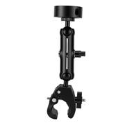 Generic Tool-Free Installation RV Satellite Clamp Mount with Pipe Adapter for 2025/2026 Models Durable Aluminum for Travel and Outdoor Activities