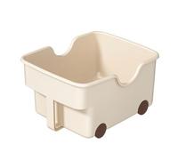Generic Tool Rolling Storage Box | Reinforced Side Panels, Storage Box with Wheels, Space-Saving Low-Profile Design, Cabinet Organizer with Wheels