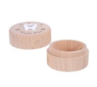 Generic Tooth Fairy Keepsake Box Scandinavian Style for for Childhood Memory Preservation Wooden Teeth Storage Box Growth Ritual