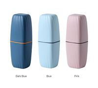 Generic Toothbrush Holders, Travel Toothbrush Case Toothbrush Travel Holder with Cup for Traveling, Camping, Home, School, Business, Bathroom