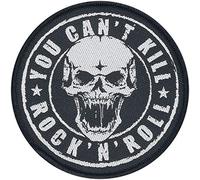 Generic You Can't Kill Rock N Roll Unisex Patch multicolour, 100% polyester,