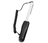 Generic Touch Screen Stylus Pen High Sensitivity Capacitive Stylus with Spring Rope for Tablet Smartphone Laptop Zinc Alloy Silicone Tip 13.6cm (White)