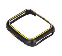 Generic TPU Protective Case for 2 Watch Scratch Resistance Soft Cover Easy Access for Daily Use 46mm (Black Yellow)