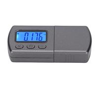 Generic Tracking Force Pressure Gauge Premium Stainless Steel Scale for Record Player Accurate Stylus Force Meter for LP Needle Meter 5g/0.2oz for Music Enthusiasts