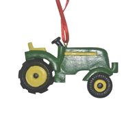 Generic Tractor Christmas Tree Hanging Ornament | Tractor Ornament - Resin | Christmas, New Year, Winter Theme Parties