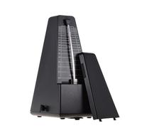 Generic Traditional Pyramid Shape Metronome Eco-Friendly Energy for Guitar Violin Piano Drum ABS Material (Black)
