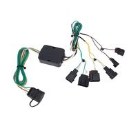 Generic Trailer Wiring Harness Kit, 4 Pin Vehicle Side Trailer Wiring Harness Kit, 4 Way Flat Trailer Towing Harness Replacement for Grand Cherokee 2014-2021, Plug and Play