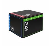 Generic Training Jump Plyometric Box Foam Exercise Box Workout Box With Foam Filled Construction And Stable Rectangular Shape Suitable for Home Gym Indoor Training Fitness Classes, 40 50 60 Cm