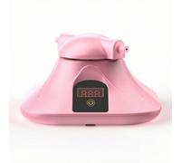 Generic Training Jump Skipping Machine Remote Control Rope Counter Consistent Rhythm Type C Charging Anti Slip Base Indoor Workout Equipment suitable for group workouts parent child sport, Pink
