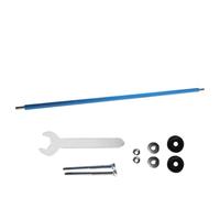 Generic Trampoline Enclosure Poles - Straight Tube Replacement, Safety Net Support, Weather-Resistant, Fits Most Models, Kids' Safety, Blue, Unisex, Round, Multicolor