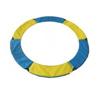 Generic Trampoline Surround Edge Cushion with Quick Install and Soft Suitable for Outdoor Playfields Home, Yellow Blue, 1.5M