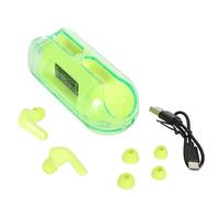 Generic Translator Earbuds, 5.3 144 Languages Language Translator Earbuds Real Time Multipurpose for Travel for Interview (Green)