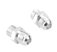 Generic Transmission Cooler Adapter Strong Compatibility Easy Installation for TH350 TH400 4L60E 4L70E 700R4 TR6060-6AN to 1/4in NPSM for GM - 2 X Transmission Adapter Fit for Replacement for GM Up