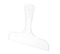 Generic Transparent Acrylic Cutting Board Handle Template Reusable Router Guide for Kitchen Chopping Boards Woodworking DIY Stencil for Precise Handle Shaping