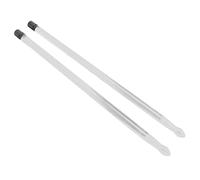 Generic Transparent Acrylic Drumsticks with Water Drop Tip for Jazz Drums Stage Performance, 2Pcs Great Effects for Music Lovers