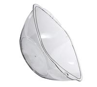 Generic Transparent Clear Plastic Face Cleansing Wash Basin for Salon and Home Use Thickened Medium Washing Bowl for Skin Management and Facial Care Multipurpose Practical Washing Tub