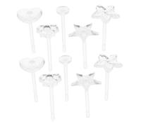 Generic Transparent Invisible Ear Studs Resin Earring Backs DIY Piercing Retainers for Women Clear Discreet Ear Jewelry Suitable for Everyday Party Date Wear