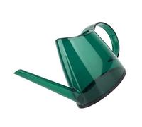 Generic Transparent Large Hole Watering Can Candy Colored Flower Sprayer Long Spout Watering Pot 1.2L for Garden (Green)