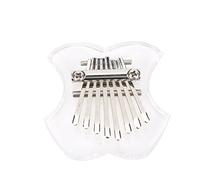 Generic Transparent Mbira, Shape of Fruit for Portable Piano Piano Reasonable Button Space 8 Keys for the Learning of Musical Instruments for Gifts
