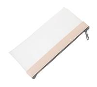 Generic Transparent Money Pouch with Zipper Closure Versatile Storage Bag for Coins Makeup Pens Stylish Elegant Design for Teens and Adults Travel Organizer