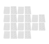 Generic Transparent Polystyrene Culture Plate with Flat Bottom for Laboratory, Highly Transparent Tissue Culture Plate for Easy Observing, 10pcs with Lid for Biology Room (6 Hole)