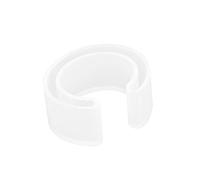 Generic Transparent Silicone Bracelet Jewelry Mold, Flexible and Reusable, for Crafting Enthusiasts, C-Shaped Ring Design