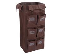 Generic trash bag organizer, cart replacement bag, 6 pockets, large capacity, leakproof Oxford cloth, hotel service cart