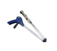 Generic Trash Picker Extend Reach with Rubber and Aluminum Alloy 83cm Garbage Gripper Tool Foldable Grabber Lightweight Life Helper for Disabled Persons the Car or School