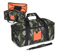 Generic Travel Carry Case Storage Tote Bag Compatible with JBL Boombox 3 / Boombox 2 Protable Wireless Speaker & Accessories Dust Protection Cover Case Shoulder Bag (Camouflage)