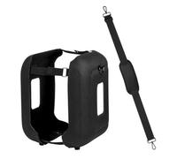 Generic Travel Carrying Strap Cover Anti-Scratch Two Sides Protective Case Anti Drop with Shoulder Strap and Base Support Feet for Partybox Essential Speaker