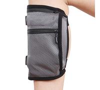 Generic Travel Leg Money Belt Safe Card Money ID Passport Wallet Hide Bag Security for Men Women Gray