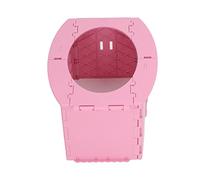 Generic Travel Potty for Toddler Lightweight and Foldable Baby Toilet Easy to Use Ideal for Camping and Road Trips Polypropylene (Pink)