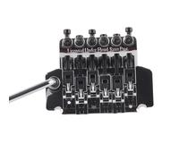 Generic Tremolo Bridge System Premium Vibrato Device for Electric Guitar, Great Replacement for Guitarists, Metal Chrome Silver (Silver)