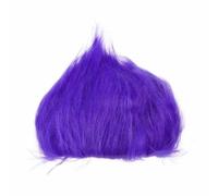 Generic Troll Wigs, Halloween Costume Wig for Men and Women, Purple | Funny Crazy Hair Wig, Flame Shape Cosplay Wig, Party Headgear for Carnival Festivals Clown Costume Party Photo Prop