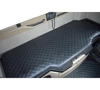 Generic TRUCK BED COVER COMPATIBLE WITH MAN TGX FROM 2021 [ ECO LEATHER ] - BLACK/Blue