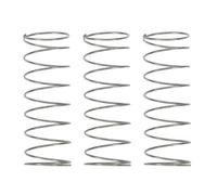 Generic Trumpet Button Springs Old or Broken Springs Silver Stainless Steel Trumpet 3pcs Replacement for Easy to Install Sturdy Musical Instrument Accessories