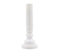 Generic Trumpet Mouthpiece, Standard Mellophone Mouthpiece Replacement for Beginner Daily Practice (White)