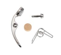 Generic Trumpet Water Key Spit Valve Wind Instruments Accessory Maintenance Parts with Cork Pad, Small