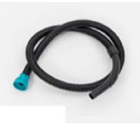 GENERIC Truvox VTVe Replacement Hose for Vacuum Cleaner, Silver or Black, 1.5mm, Rubber, Plastic, Single Item, 1 Pack