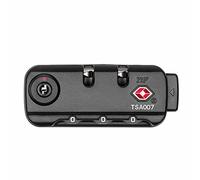 Generic TSA007 3-Digit Combination Luggage Lock - Black