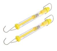 Generic Tubular Spring Balance Scale 10N Capacity Metal 2pcs for On-the-go Experiments with Easy Operation Physics Teaching Tool