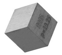 Generic Tungsten Cube High Density Metal Element Cube Precision Crafted Engraved Educational Tool for Chemistry Classroom Teaching and Element Collection
