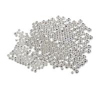 Generic Tungsten Fly Tying Beads 300Pcs Silver 3Mm 4Mm 5Mm for Coarse Fishing Accessories and Fishing Lines