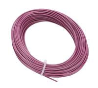 Generic Turnbuckle Wire Tensioner Kit Durable Flexible Support for Garden Plants 100ft 2mm Purple Coated Steel