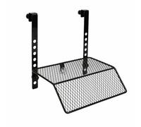Generic Turtle Basking Stainless Steel Mesh Dock Shelf Ramp Resting Area With Rigid Frame Space Saving Wall Mount That Preserves Swim Space suitable for, Black, Medium