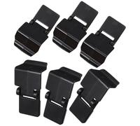 Generic Turtle Glass Tank Buckle: 6pcs Plastic Anti-Escape Latch Clips for Rainforest Terrarium and Tropical Ecosystem Use, Easy to Remove