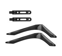 Generic TV Pedestal Mount Stand | 2 TV Stand Supporting Base | Replacement Flat Panel Stand Legs | Perfect for 32 40 49 50 Inch TVs