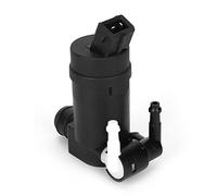 Generic Twin Outlet Windshield Washer Pump, Durable Replacement Fit for Ford MK3 2001-2007, Efficiently Delivers Water to Front & Rear, 1x Pump + 1x Sealing Ring