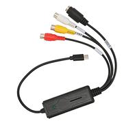 Generic Type C Video Card Compact to USB Converter for Vista XP USB Type C 2.0 No External Power Required for Web Conferencing Black ABS for 10 8.1 8 7 Plug and Play